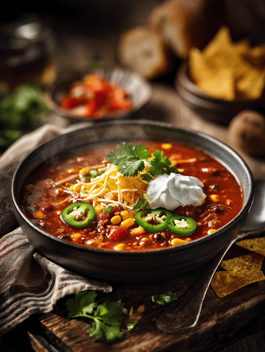 Taco Soup Recipe: A Cozy, Spicy Hangout in a Bowl