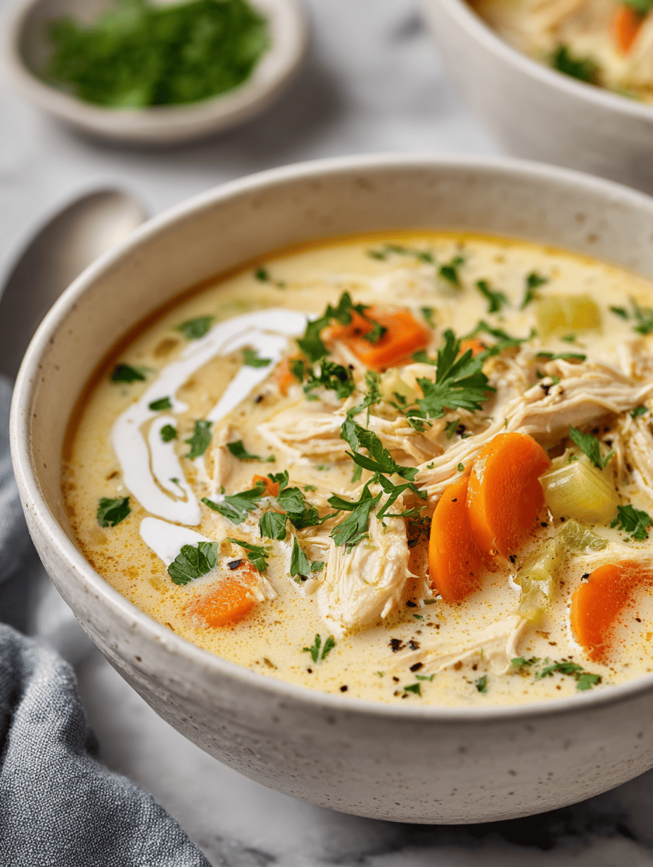 Creamy Chicken Soup Recipe: A Cozy Twist with a Secret Ingredient
