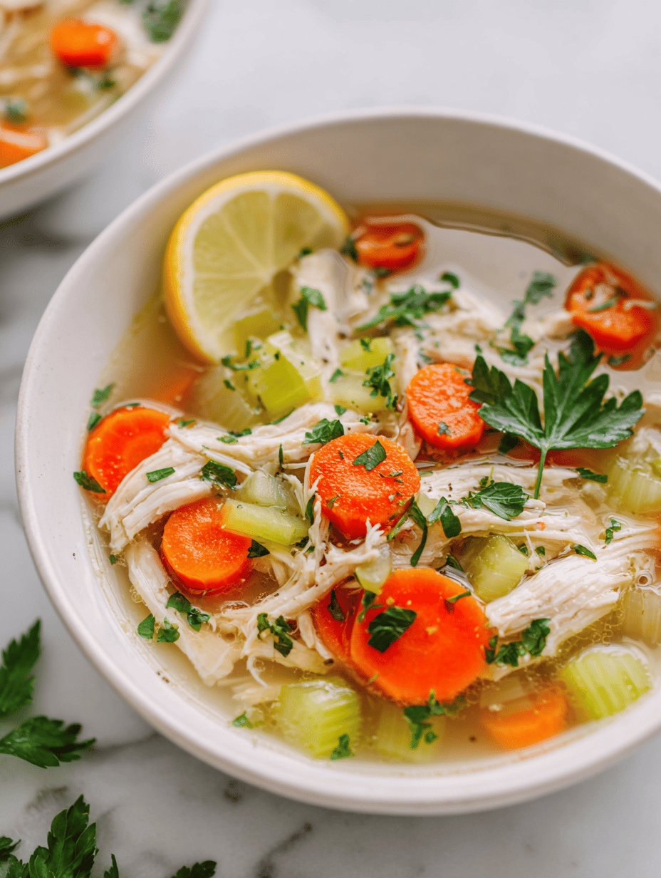 instant pot chicken soup recipe