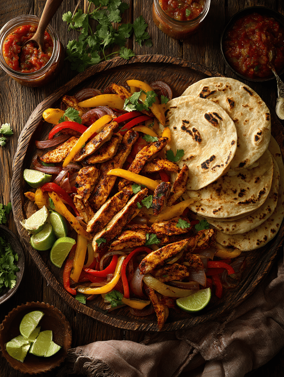 Jamie Oliver’s Chicken Fajitas: A Rustic Take on a Classic